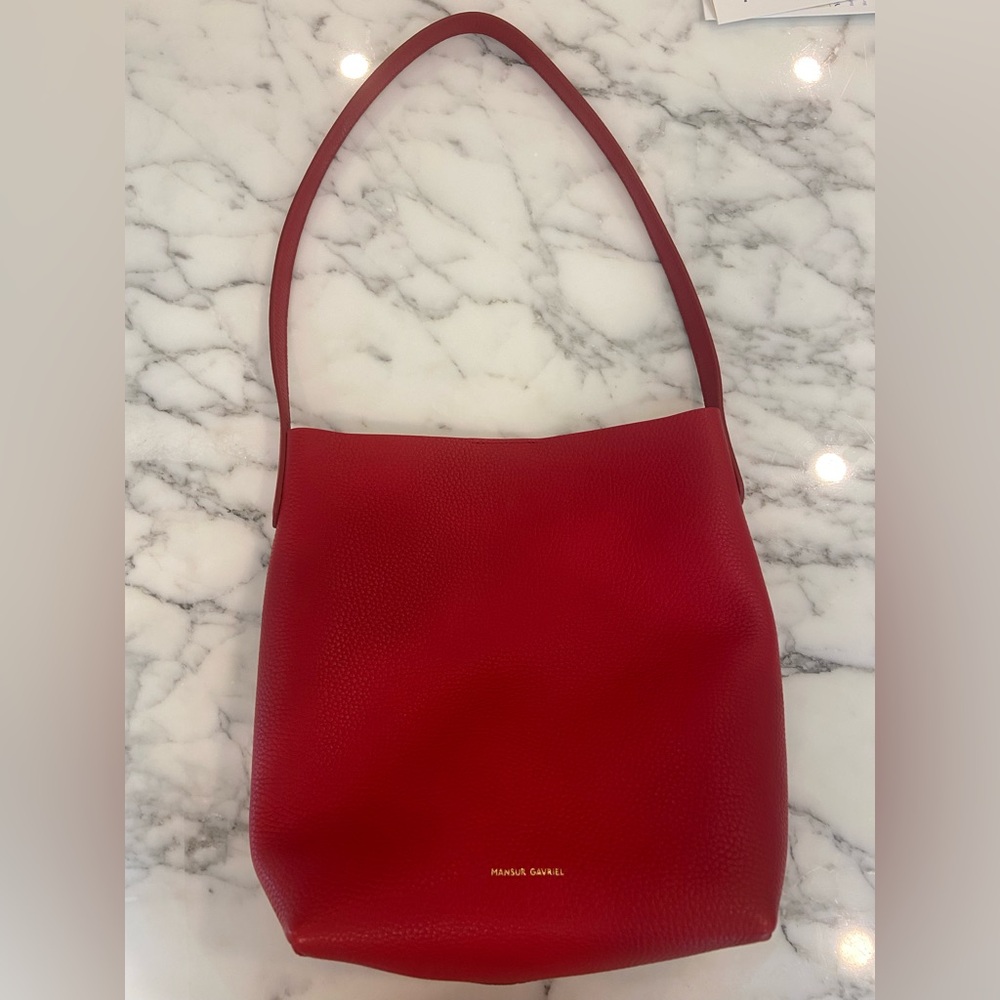 Mansur Gavriel Small Everyday Cabas in Flamma